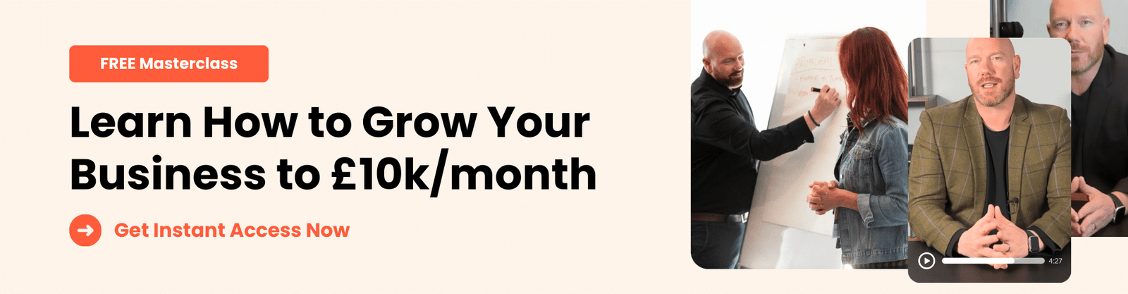 FREE: Learn How to Grow Your Business to £10k/month